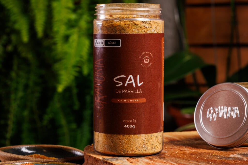 Sal de Parrilla com Chimichurri