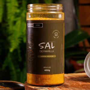 Sal de Parrilla com Lemon Pepper